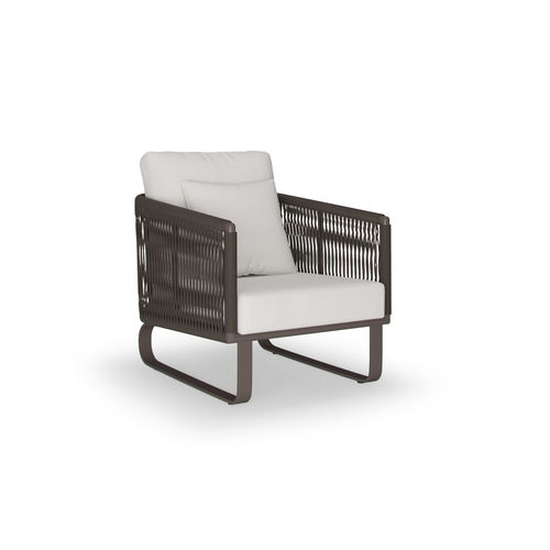 Poltrona contemporânea - HAITI - SJY FURNITURE - em Sunbrella® / em tecido acrílico / em alumínio
