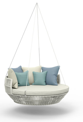 Divã contemporâneo - APRICOT - SJY FURNITURE - em Sunbrella® / em algodão / em ratã