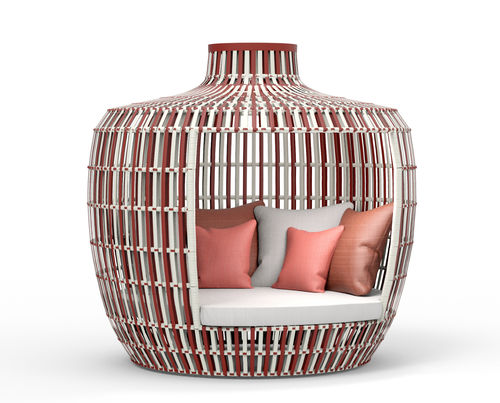 Divã contemporâneo - APRICOT - SJY FURNITURE - em Sunbrella® / em tecido acrílico / em alumínio
