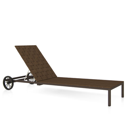 Espreguiçadeira contemporânea - ASTHINA - SJY FURNITURE - em Sunbrella® / em tecido acrílico / em alumínio