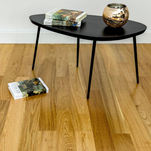 Piso estruturado - S&Eacute;LECTION NATUREL - Décoplus Parquets - em bétula / em carvalho europeu / envernizado