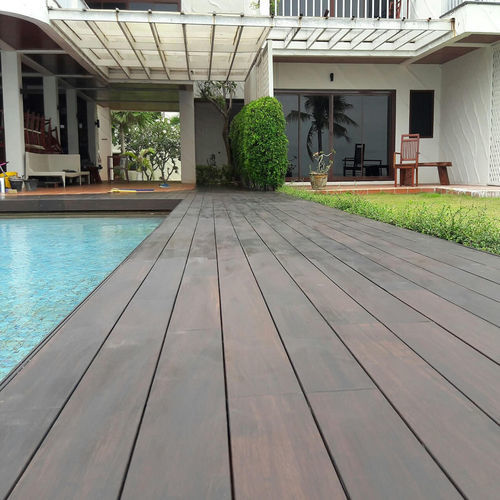Piso estruturado - DASSO XTR® - Décoplus Parquets - em madeira exótica / em bambu / com sistema de encaixe
