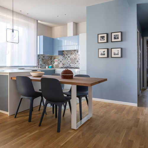 Piso estruturado - SELECTION MACCHIATO - Décoplus Parquets - em bétula / em carvalho europeu / envernizado
