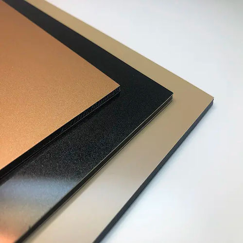 Painel compósito de revestimento - Shanghai Huayuan New Composite Materials Co.,Ltd. - para parede-cortina / leve / ignífugo