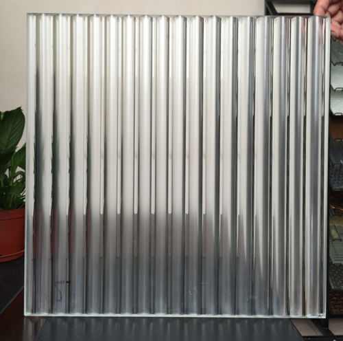 Painel de vidro temperado - MR-SJ-1007  - Guangzhou Topo Glass Co., Ltd. - texturizado / para móvel / para edifício
