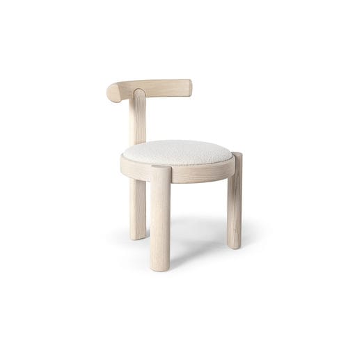 Cadeira contemporânea - TITA - HESSENTIA | Cornelio Cappellini - para ambiente interno / em tecido / em couro