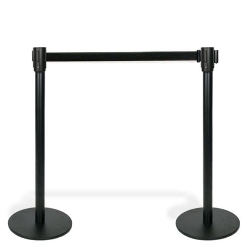 Barreira retrátil - 4WAY BLACK - FEPRO - de proteção / para controle de acesso / de segurança de multidão