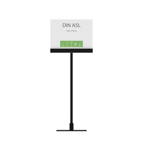 Painel informativo de piso - INSTAND MIDI, STRAIGHT CTR. - FEPRO - para ambiente interno / metálico