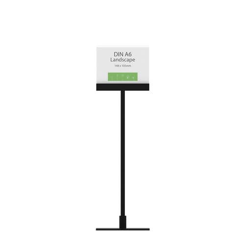 Painel informativo de piso - INSTAND MIDI, STRAIGHT TOP - FEPRO - para ambiente interno / metálico