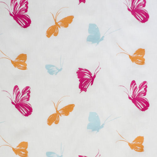Tecido para cortinas - BUTTERFLY DANCE - Aldeco Interior Fabrics - com animais / em algodão / em linho