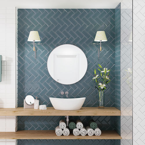 Placas de revestimento em cerâmica - BEVELLED METRO | 7,5x15 - CERAGNI | WALL CERAMIC TILES - fosca / brilhante / para ambiente interno