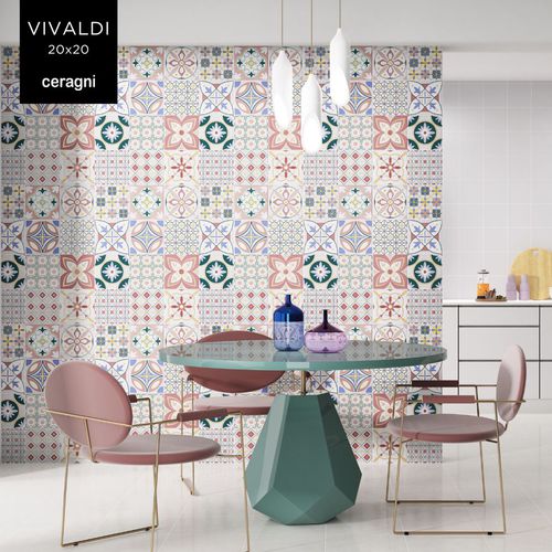 Placas de revestimento em cerâmica - FANTASY | 20x20 - CERAGNI | WALL CERAMIC TILES - fosca / para ambiente interno / para banheiro