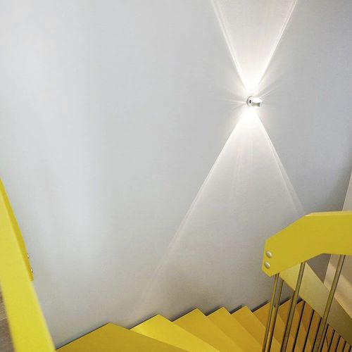 Arandela contemporânea - 146778 - s.LUCE - para ambiente interno / em alumínio / em alumínio polido