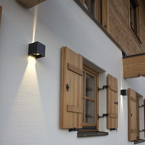 Spot de parede - 162523 - s.LUCE - de LED / quadrado / IP44