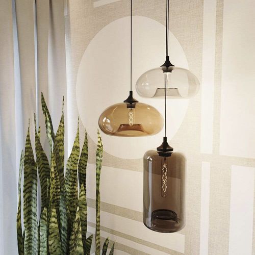 Pendente - 146763 - s.LUCE - metálica / em vidro / contemporânea