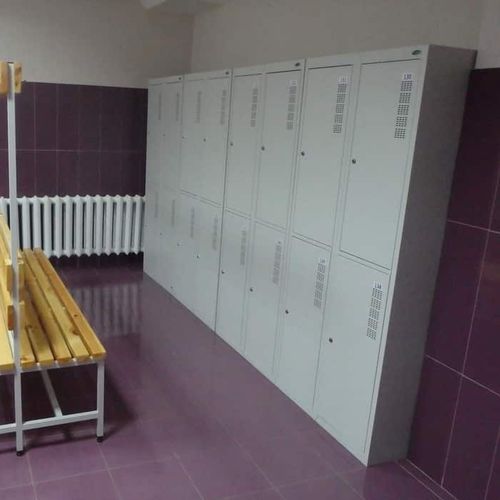 Armário de arquivo alto - SOMN-300/1 - PJSC UHL-MASH - em aço / com porta de abrir / contemporâneo
