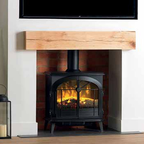Salamandra elétrica - LECKFORD - Dimplex - 0–5 kW / com pés / tradicional