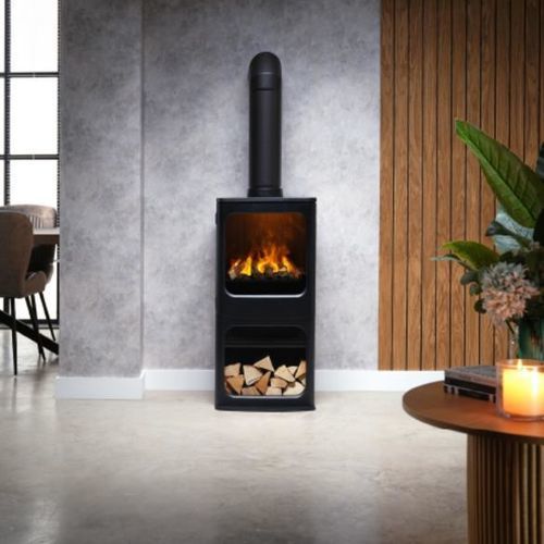 Salamandra elétrica - MAPLETON 100 - Dimplex - 0–5 kW / de instalação livre / com 3 faces