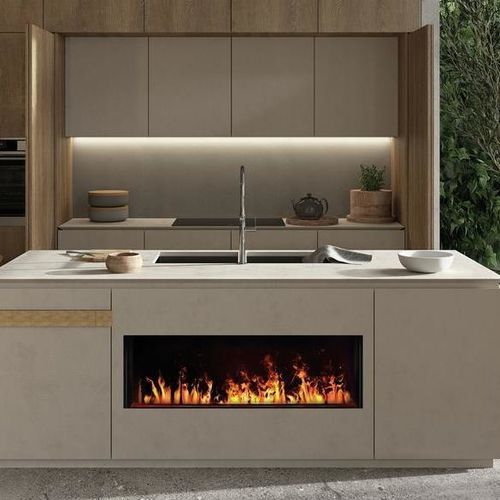 Lareira tipo inserto com 4 faces - 400001276 - Dimplex - elétrica / metálica / contemporânea