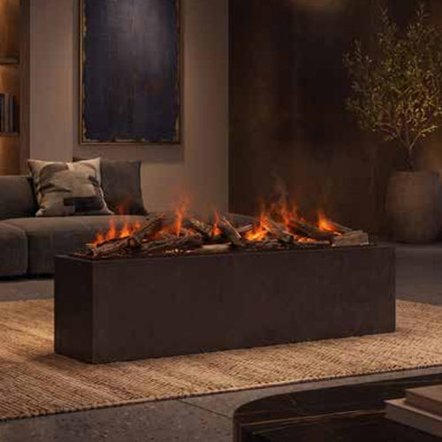Lareira elétrica - TRITON 1500 OPTIMYST - Dimplex - de instalação livre / de embutir / apoiada