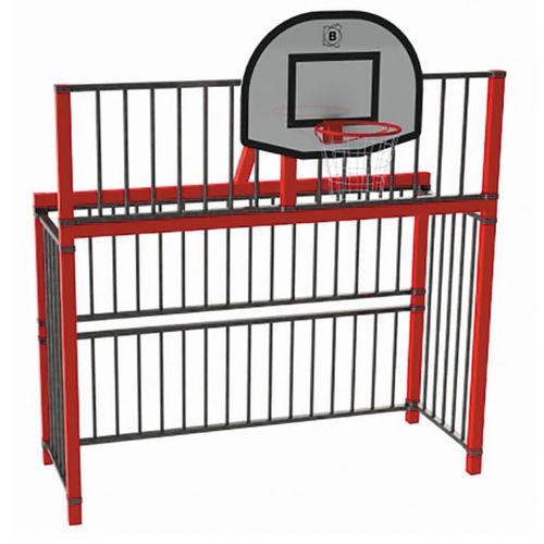 Tabela de basquete para ambiente externo - DUPBUMT01 - DEPORTES URBANOS - para escola / fixa / metálica