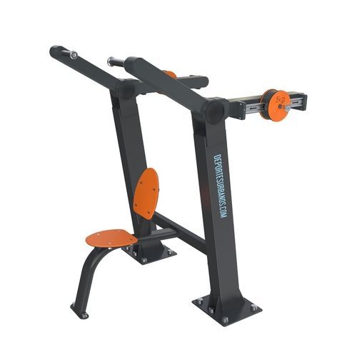 Aparelho de musculação costas - STRAIGHT ARM  - DEPORTES URBANOS - encolhimento de ombros / ajuste baixo / para ambiente externo