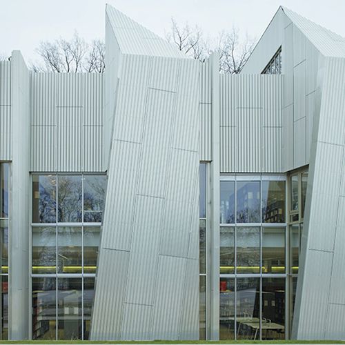 Revestimento de fachada em folhas - RETRO - ArcelorMittal Building Solutions - em alumínio / em aço / nervurado