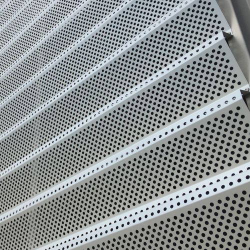 Revestimento de fachada em folhas - MASCARET® - ArcelorMittal Building Solutions - em alumínio / em aço / em aço inoxidável
