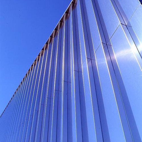 Revestimento de fachada em réguas - ECAILLE® - ArcelorMittal Building Solutions - em aço / em aço inoxidável / em aço pintado
