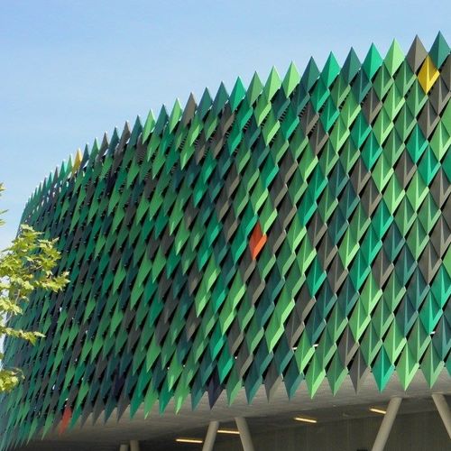 Chapa ondulada - HAIRULTRA®  - ArcelorMittal Building Solutions - decorativa / de aço galvanizado / colorida