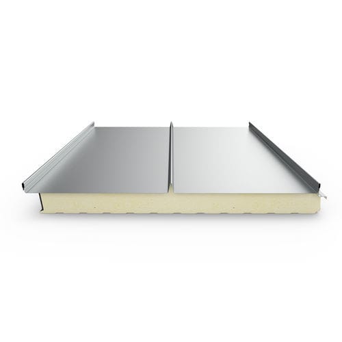 Painel sanduíche para cobertura - MAUKATHERM® T iQ+ - ArcelorMittal Building Solutions - para telhado inclinado / face em aço / núcleo de poliisocianurato (PIR)