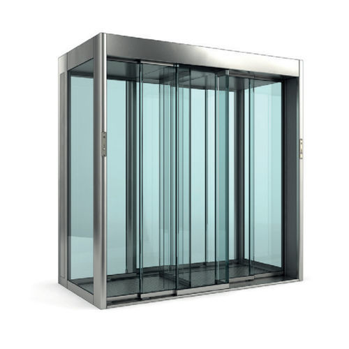Antecâmara de portas de segurança para controle de acesso automático - INTERLOCK 674 - AUTOMATIC SYSTEMS - com vidro