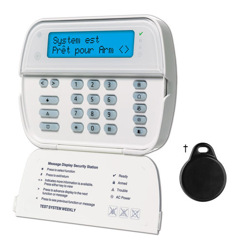 Unidade de controle para sistema de automação residencial - WT5500 - Digital Security Controls - de segurança