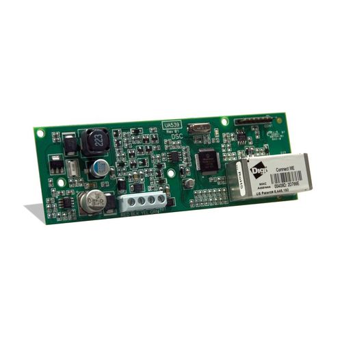 Módulo de controle para sistema de automação residencial - IT-120 - Digital Security Controls - em trilho DIN / Ethernet / TCP/IP