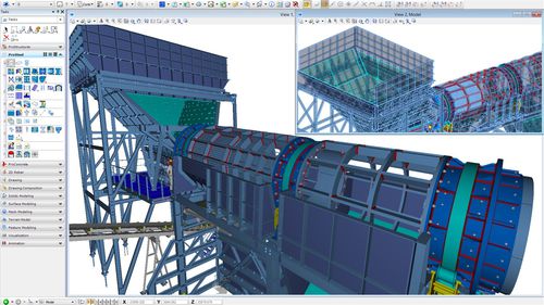 Software de projetos - PROSTEEL - BENTLEY SYSTEMS - de modelagem / para estrutura de concreto / para estrutura de aço