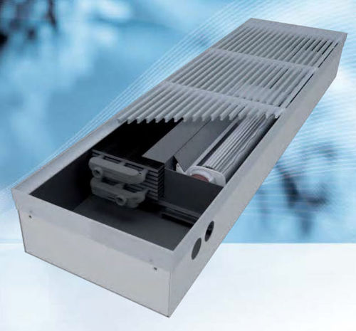 Convector embutido no piso - COLD - Allco Allenspach AG - a água quente / > 4000 W / contemporâneo