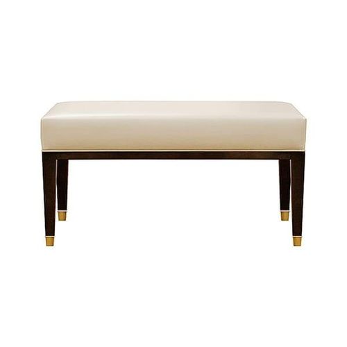 Banco estofado contemporâneo - VBE804 - Voila Spanish Furniture S.L. - em tecido / em couro / com base em madeira maciça