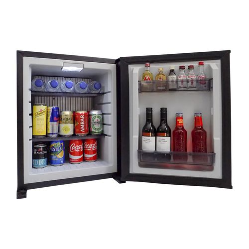 Frigobar compacto - NOBLE - Omnitec Italia - com porta de abrir / com iluminação embutida / para hotel
