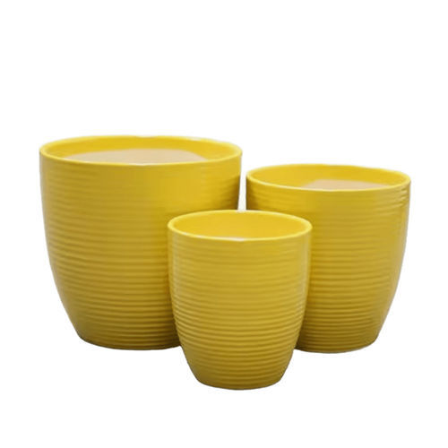 Vaso de jardim em cerâmica - AN112332 series - Guangzhou Ancooly Gardening LTD - freestanding / redondo / da linha residencial