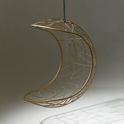 Cadeira suspensa contemporânea - LUCKY BEAN - Studio Stirling - para ambiente externo / de praia / para ambiente interno