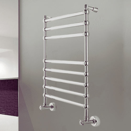 Aquecedor de toalhas a água quente - 464/8 TS - CaloriferiOnline - 0 W–500 W / contemporâneo / em latão