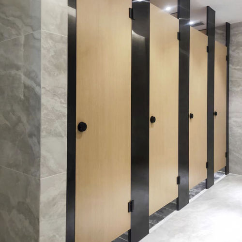 Divisória sanitária laminada - DEBO-TP-04 - DEBO - em HPL / para banheiro / para edifício de uso público
