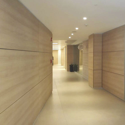 Acabamento de parede para ambiente interno - DEBO-W&D-02 - DEBO - em laminado / fosco / com efeito de madeira