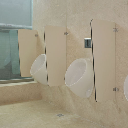 Divisória para mictórios para banheiro coletivo - DEBO-TP-09 - DEBO - para espaço público