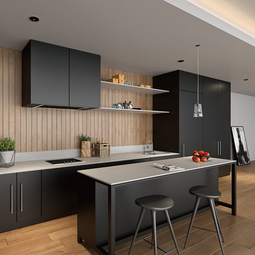 Móvel com prateleiras para cozinha - DEBO-FURNITURE-01 - DEBO - da linha residencial