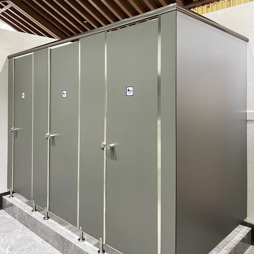 Divisória sanitária em HPL - DEBP-TP-15 - DEBO - para banheiro / para edifício de uso público / resistente à umidade