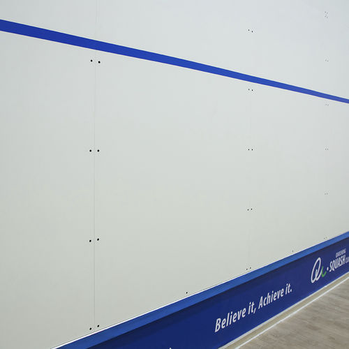 Painel de parede - Squash Court  - DEBO - sustentável / flexível / em HPL