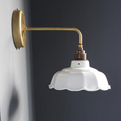 Arandela contemporânea - AVALON - Lyngard - para ambiente interno / em latão / em bronze