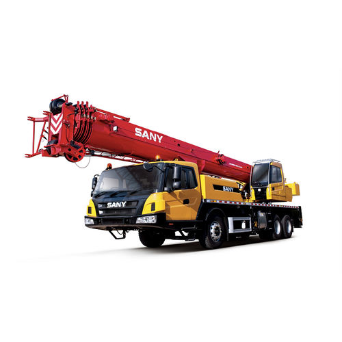 Guindaste telescópico - STC300T5 - SANY GROUP - com lança / hidráulico / montado em caminhão