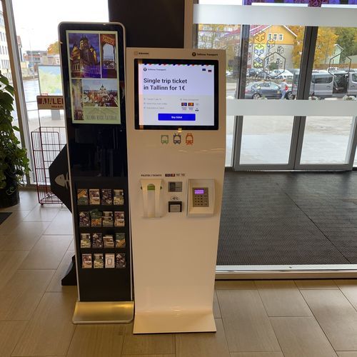 Terminal de pagamento para restaurante - ML 510 - ML Infokiosks - para aeroporto / para estabelecimento de saúde / para hospital